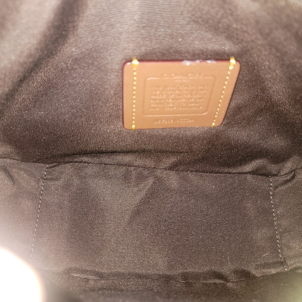 Coach Kailey Shoulder Bag With Cow Print And Tassel - Picture 4 of 7